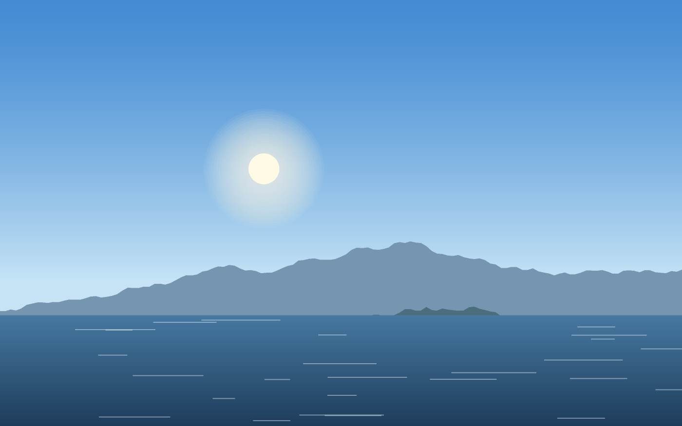 Landschapsillustratie