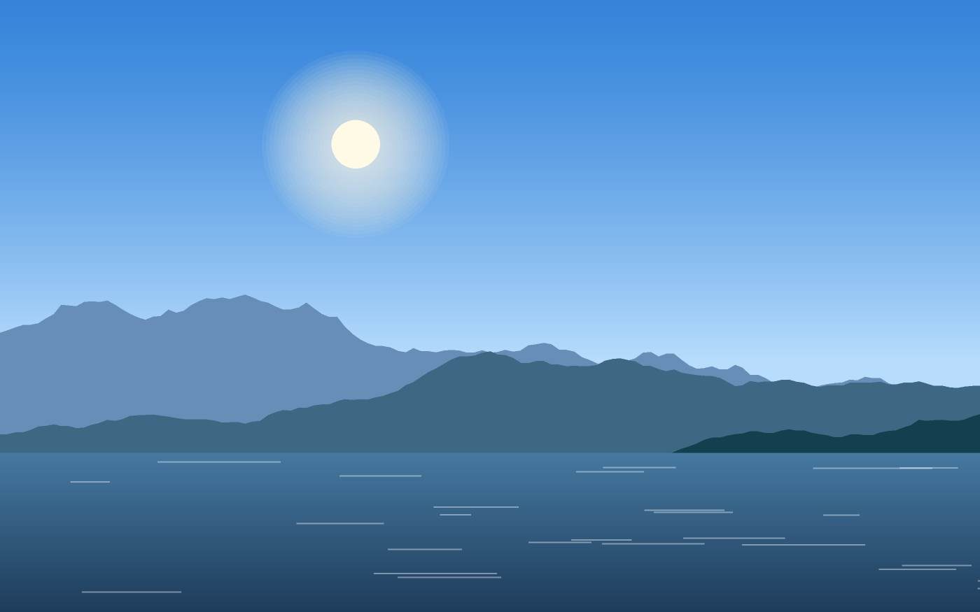 Ilustrace krajiny