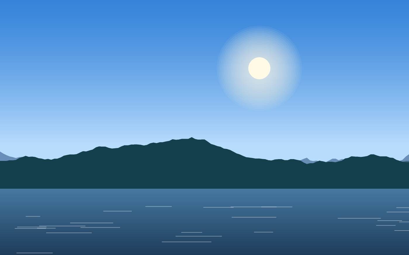Ilustrace krajiny