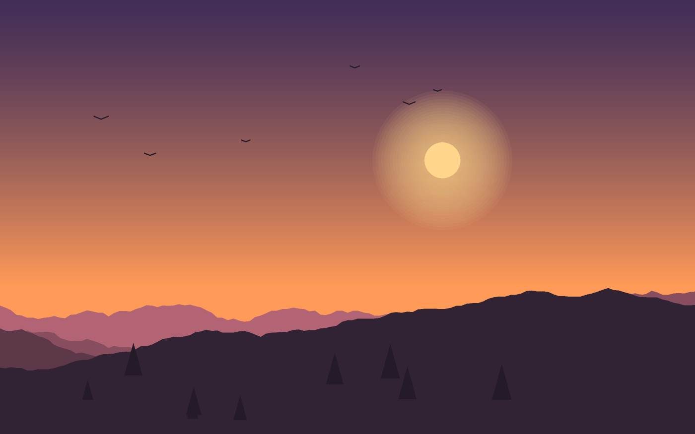Landskabsillustration