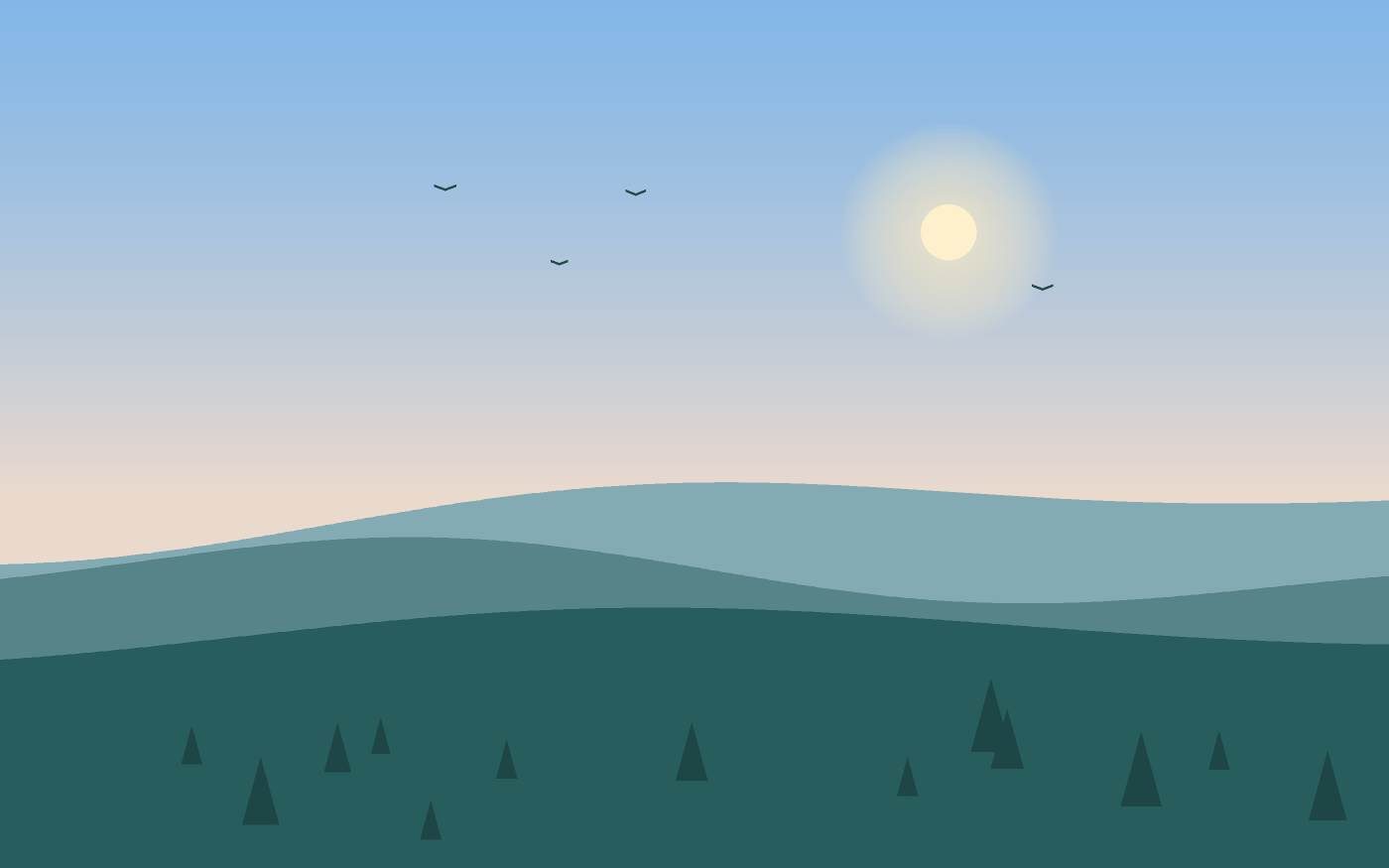 Landskabsillustration