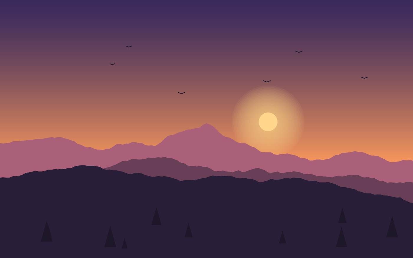 Illustration de paysage