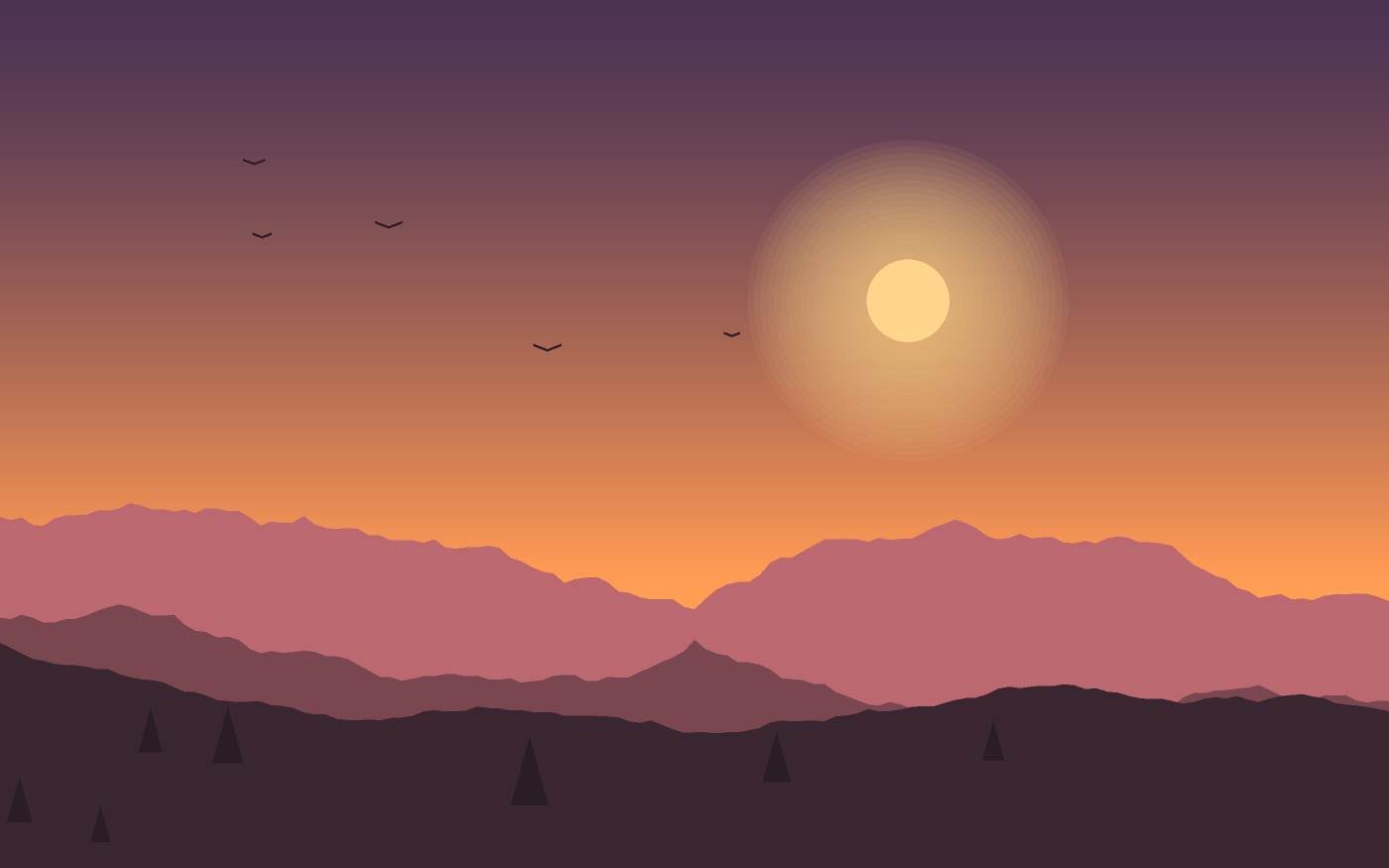 Illustration de paysage