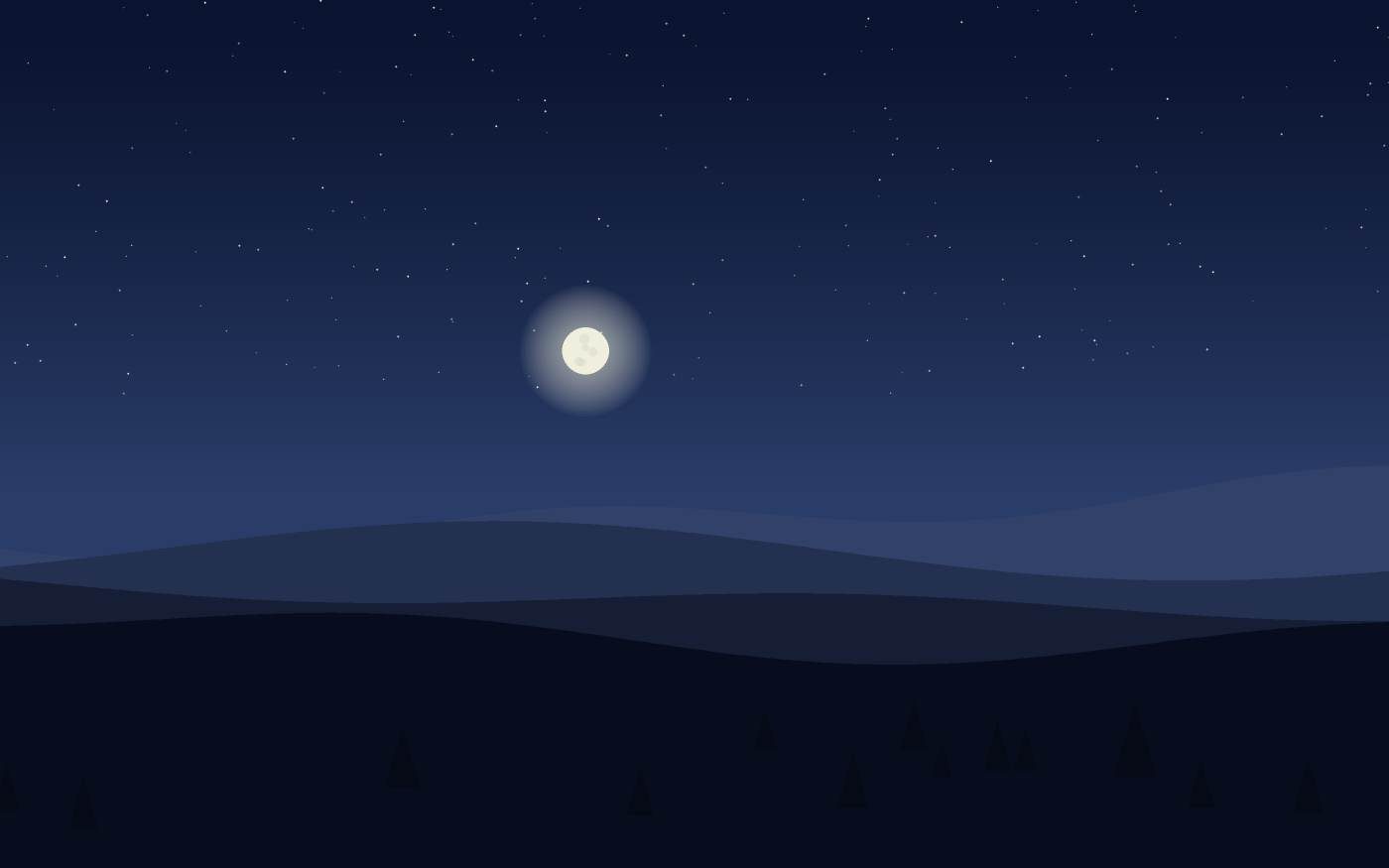 Illustrazione di un paesaggio