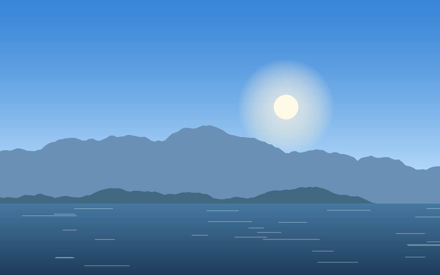 Landschapsillustratie