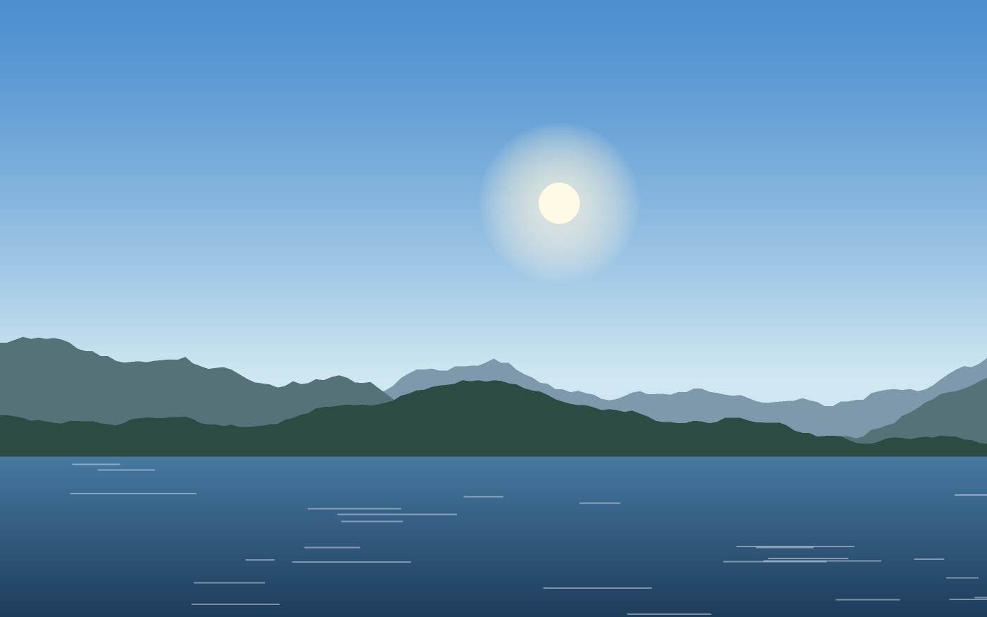Ilustracja krajobrazu