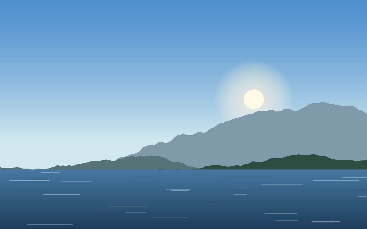 Ilustracja krajobrazu