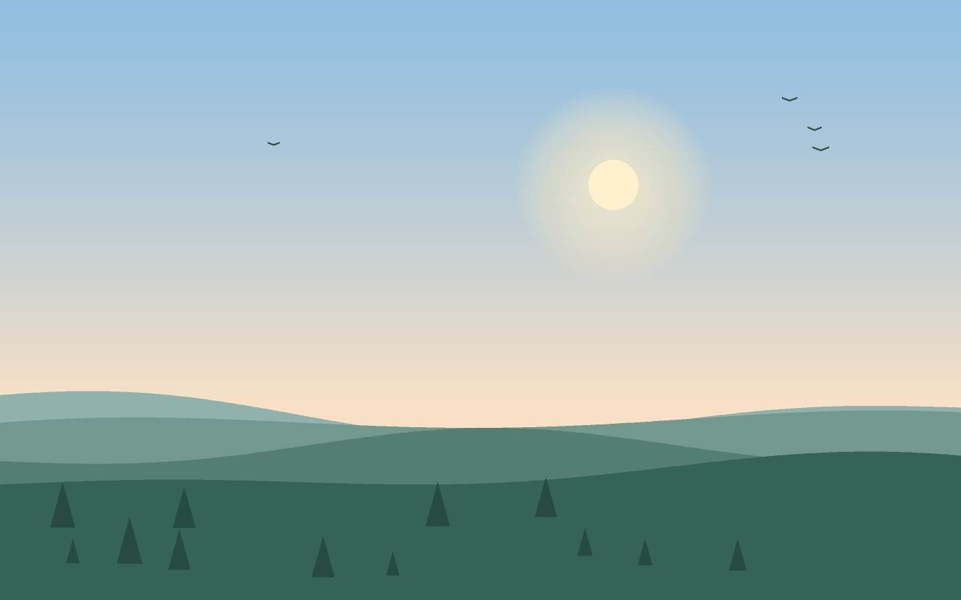 Landskapsillustration