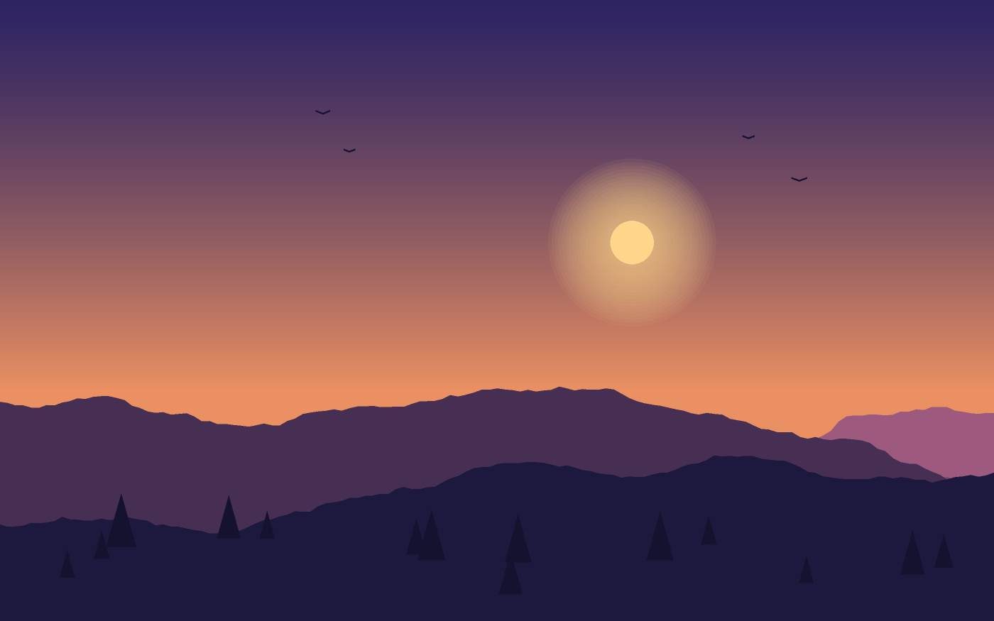 Landskapsillustration