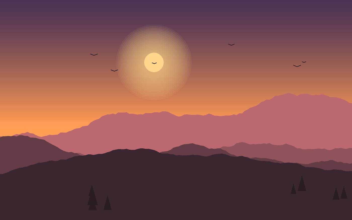 Landskapsillustration