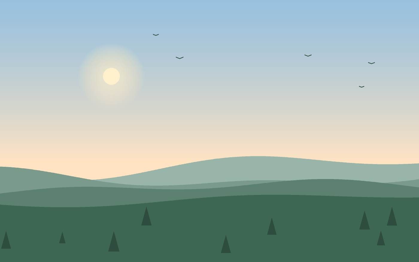 Landscape illustration